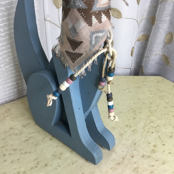 Rustic Wood Howling Wolf Dog Western - Picture 5 of 9